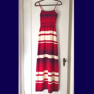 Vintage 1960’s striped maxi dress